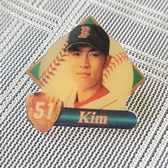 Vintage Peter David Sports Pins- (3) Boston Red Sox - Picture 4 of 6